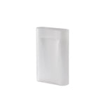 Muuto Ridge Vase Frosted Glass