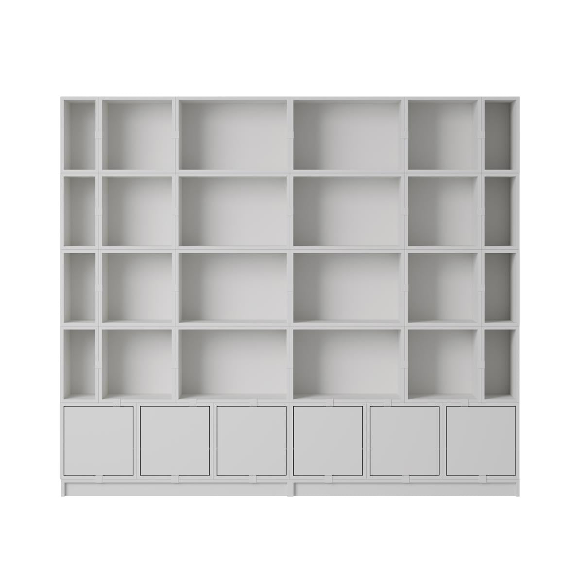 Stacked Storage System / Bookcase - Configuration 1
