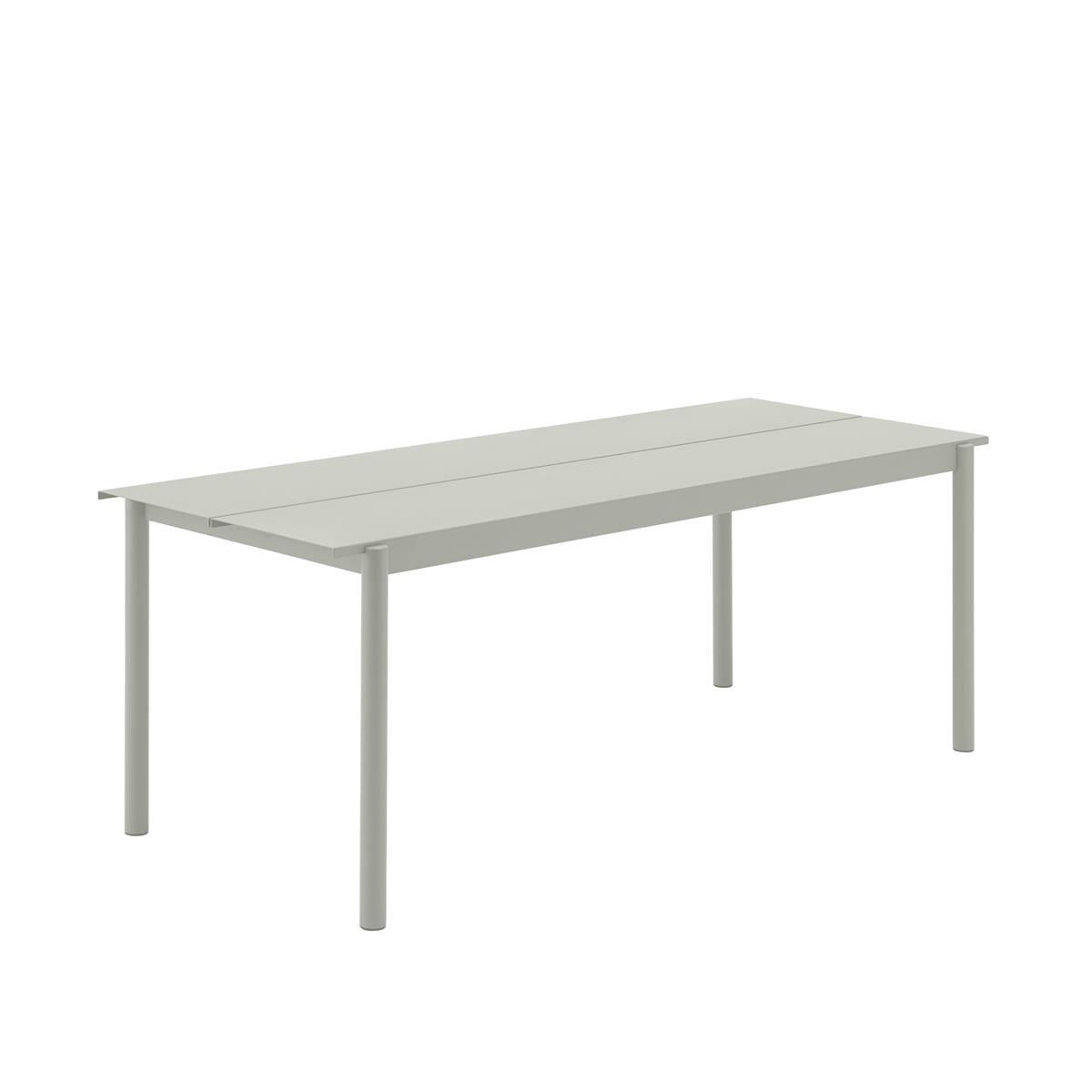 Linear Steel Table / 200 X 75 CM