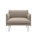 Outline Chair / Polished Aluminum Base