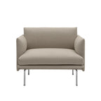 Outline Chair / Polished Aluminum Base