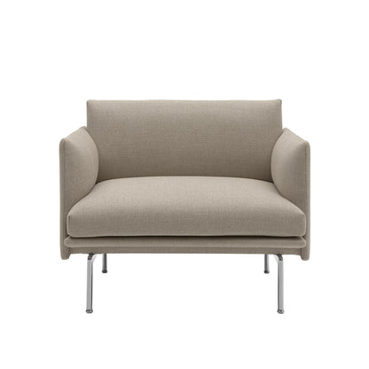 Outline Chair / Polished Aluminum Base