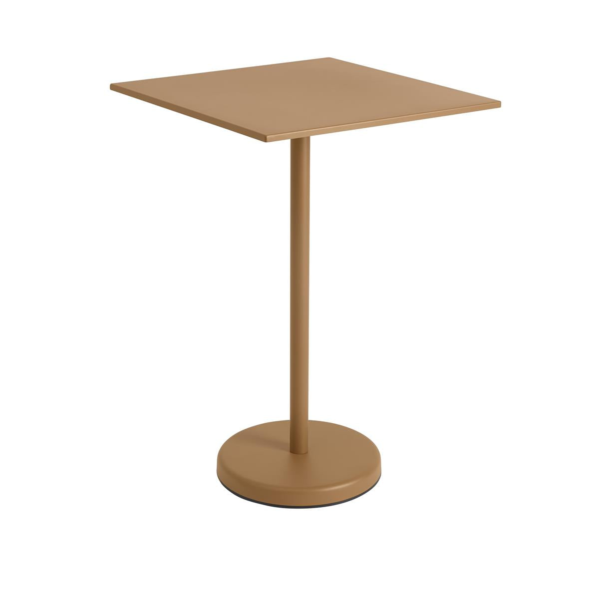 Linear Steel Café Table / 70 x 70 h: 105 cm