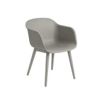 Muuto Fiber Armchair Wood Base