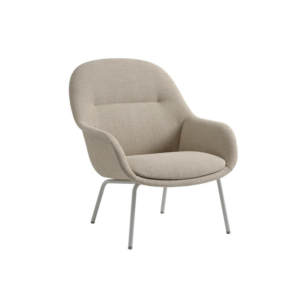 Fiber Lounge Armchair / Tube Base