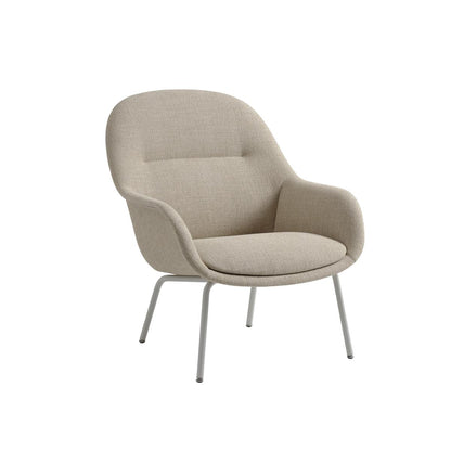 Fiber Lounge Armchair / Tube Base