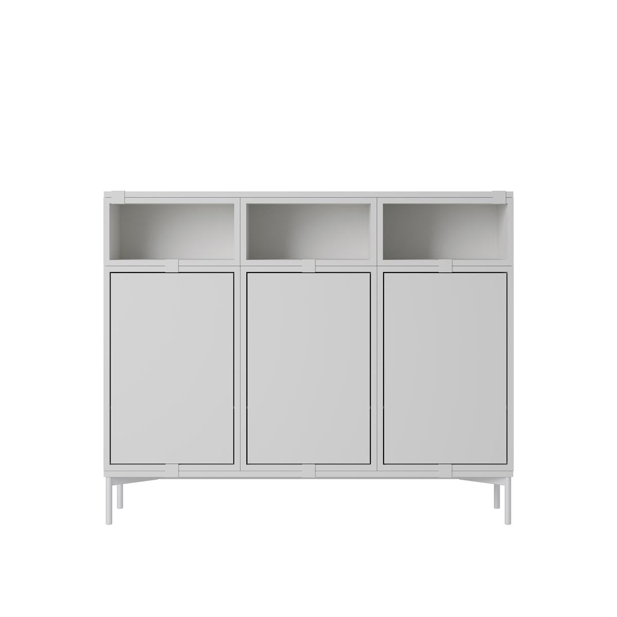 Stacked Storage System / Sideboard - Configuration 3