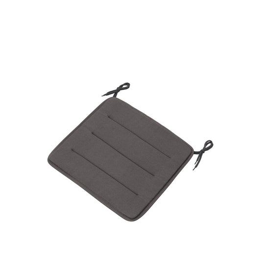 Linear Steel Armchair - Chair Seat Pad - Twitell - Dark Grey