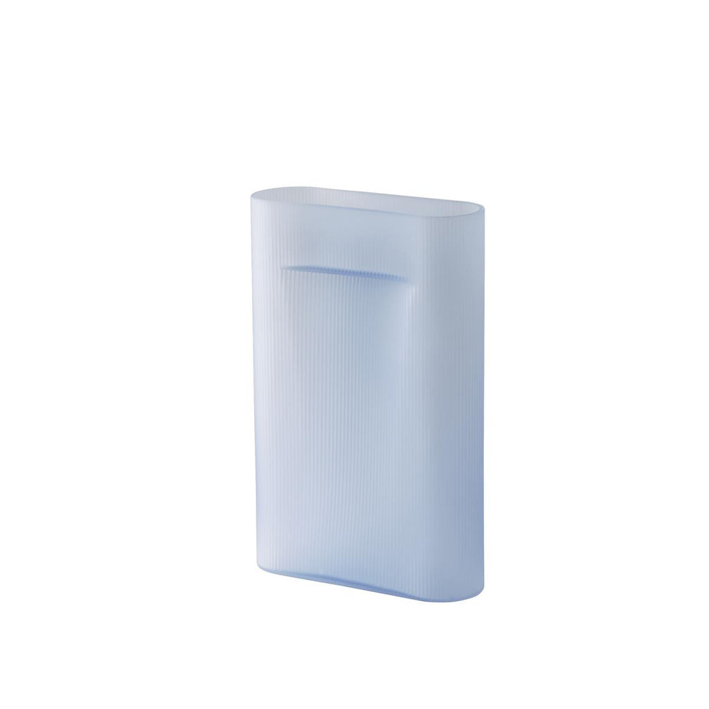 Muuto Ridge Vase Frosted Glass