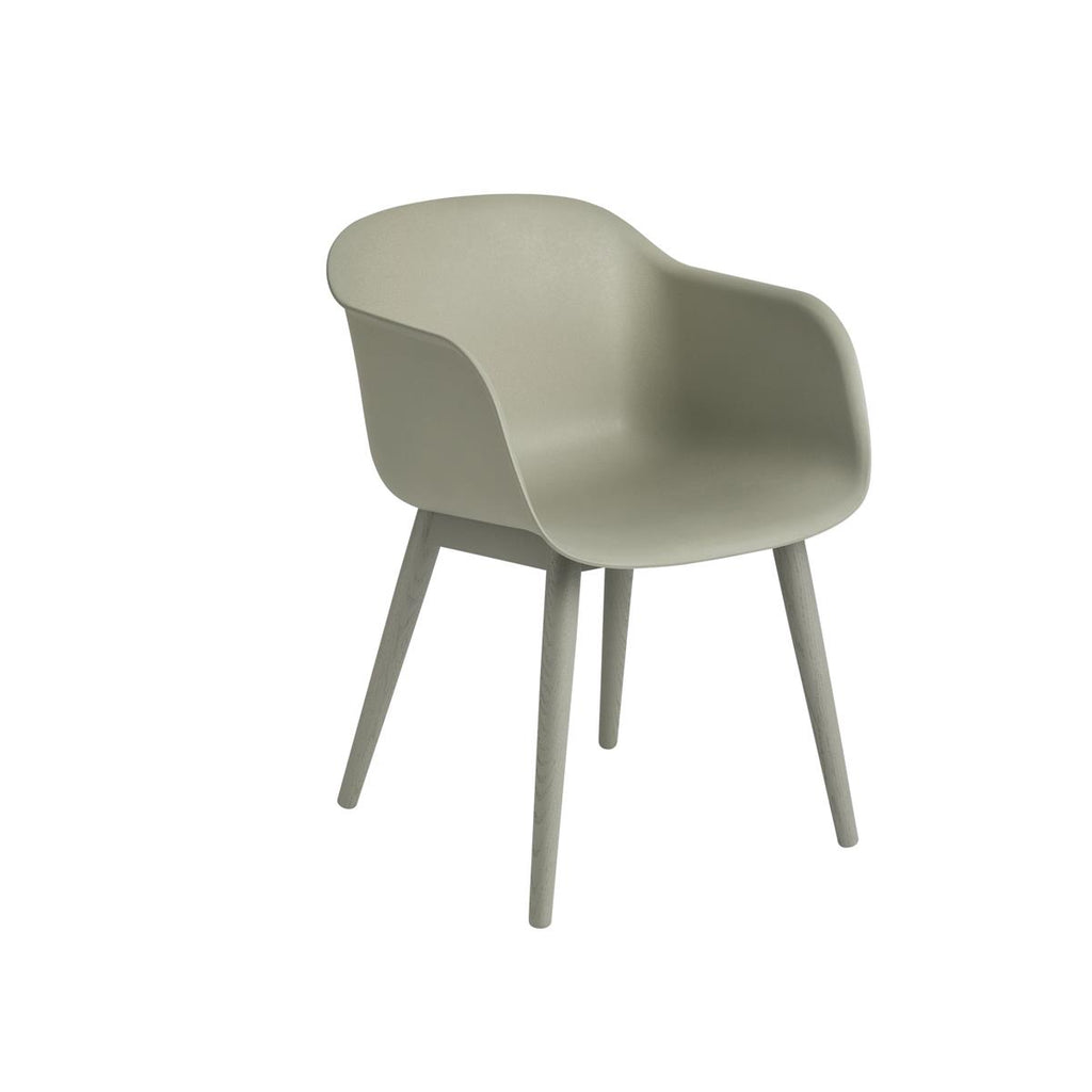Muuto Fiber Armchair Wood Base