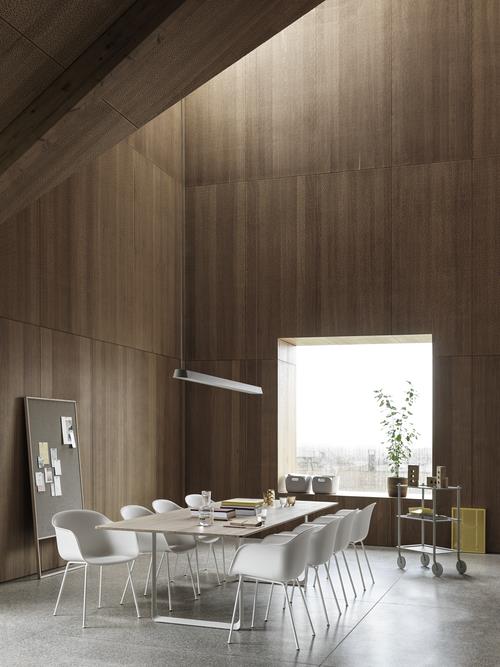 Fiber Armchair / Tube Base