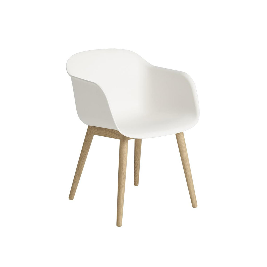 Muuto Fiber Armchair Wood Base