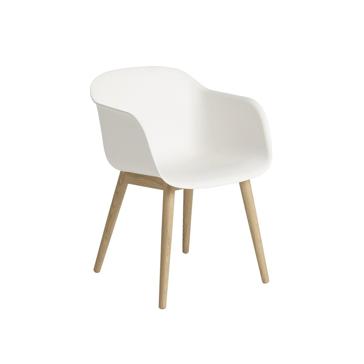 Muuto Fiber Armchair Wood Base