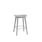Muuto Fiber Bar Stool Wood Base