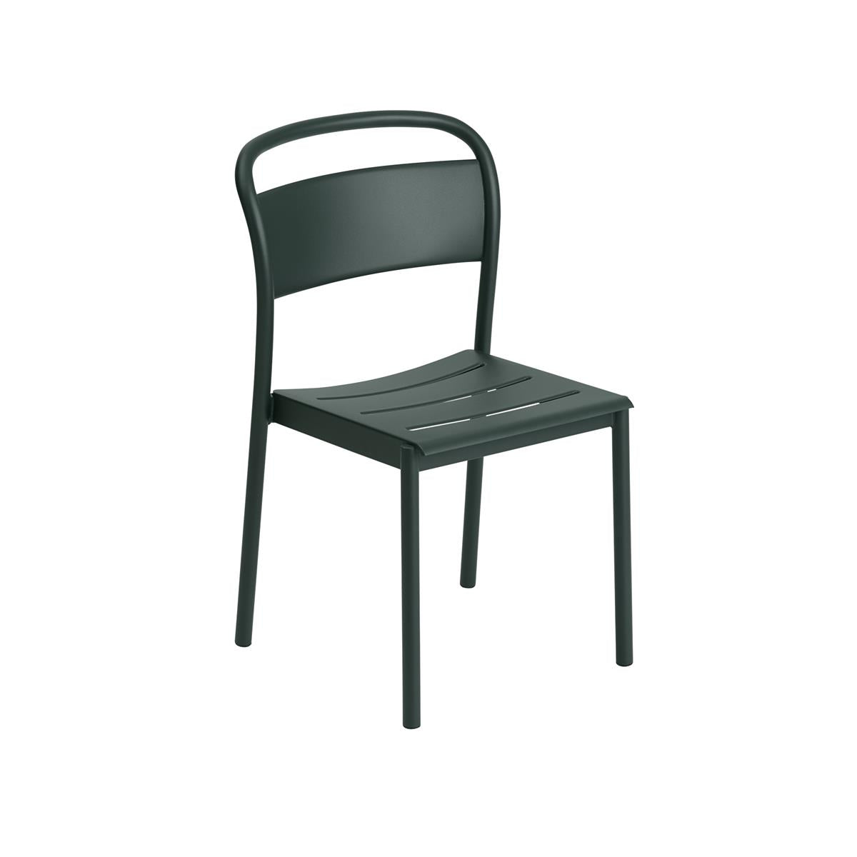 Linear Steel Side Chair