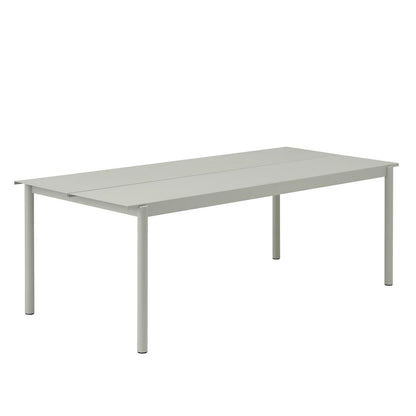 Linear Steel Table / 220 x 90 cm