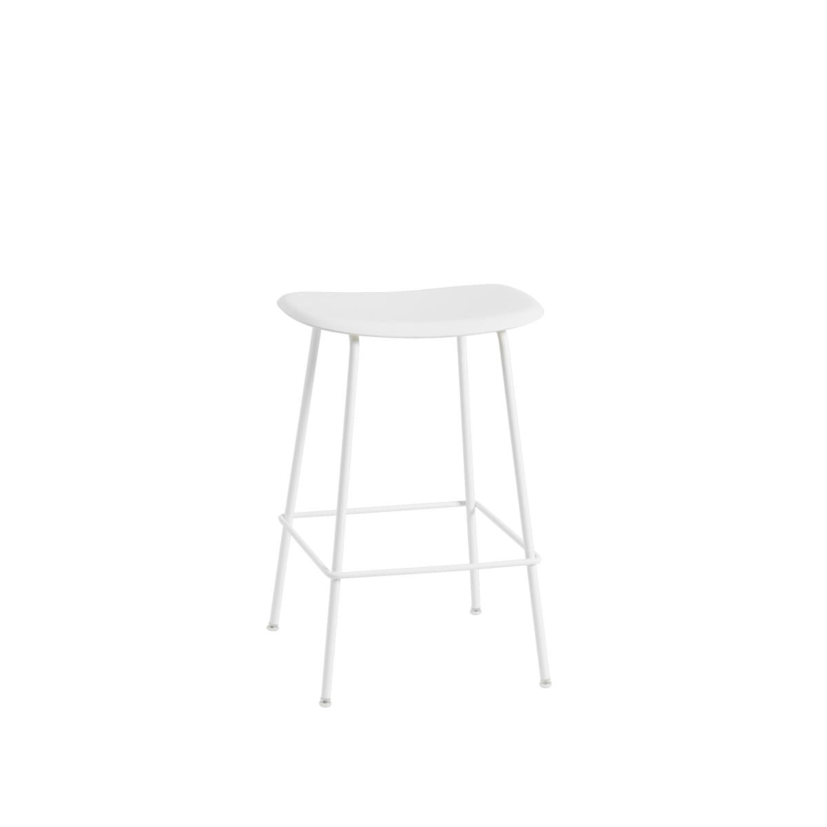 Fiber Counter Stool / Tube Base - SH 65 cm
