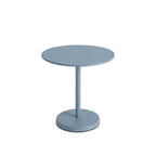 Linear Steel Café Table / Ø 70 h: 73 cm