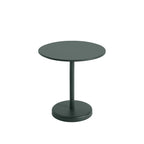 Linear Steel Café Table / Ø 70 h: 73 cm