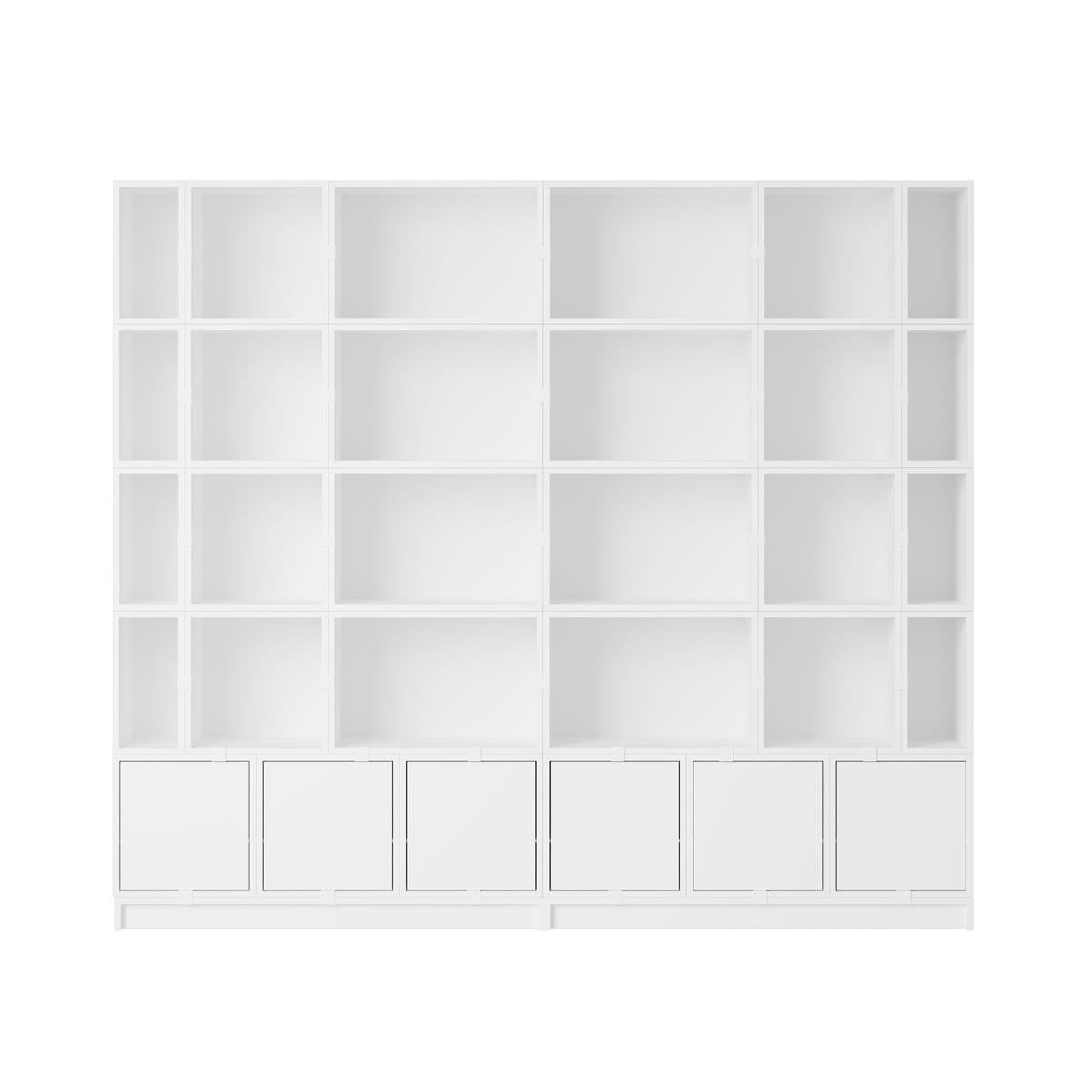 Stacked Storage System / Bookcase - Configuration 1