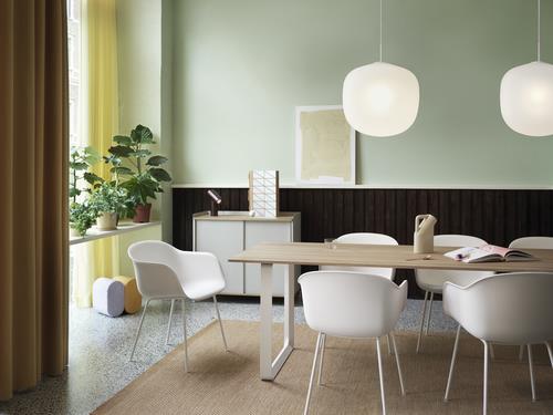 Fiber Armchair / Tube Base