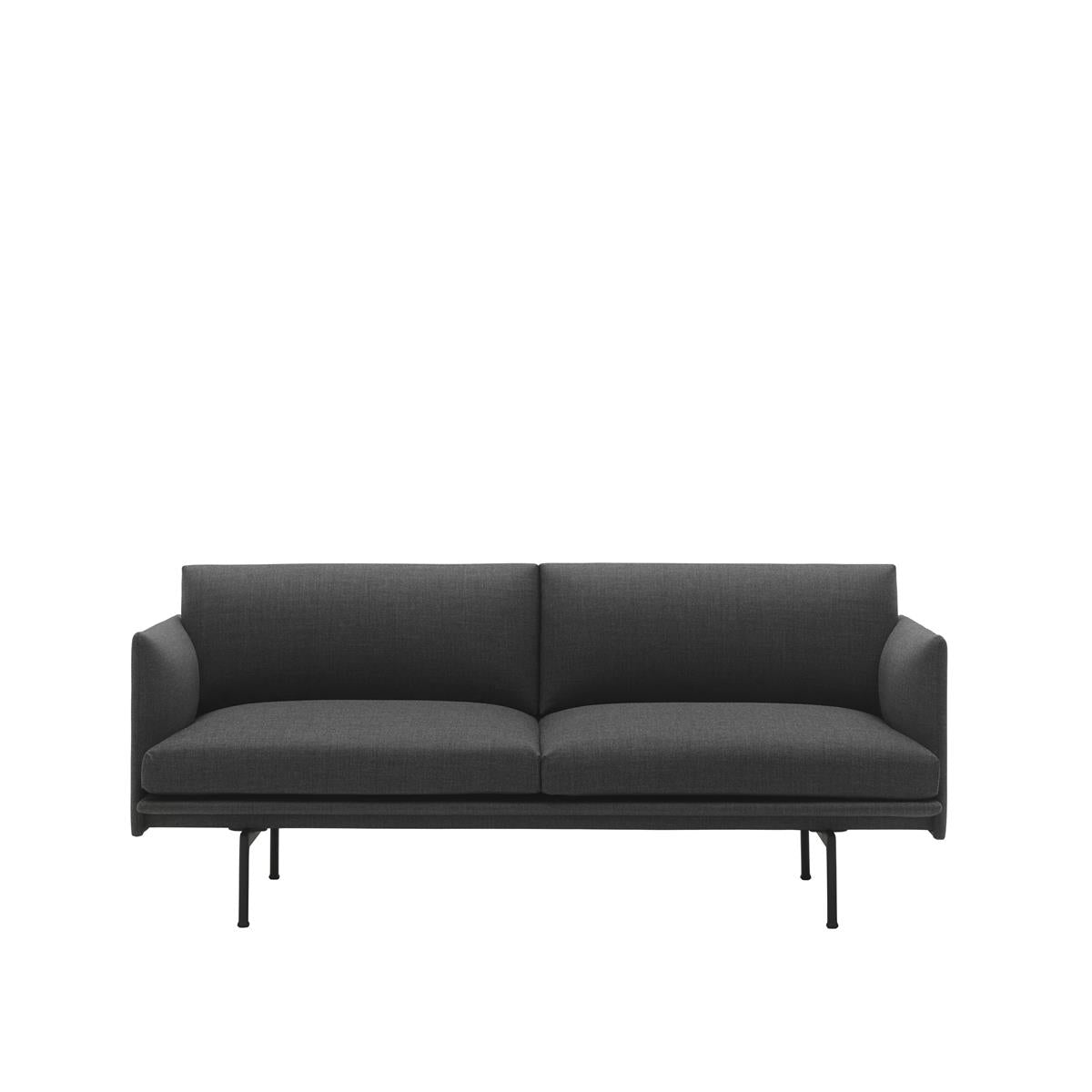 Outline Sofa / 2-seater - Black Base