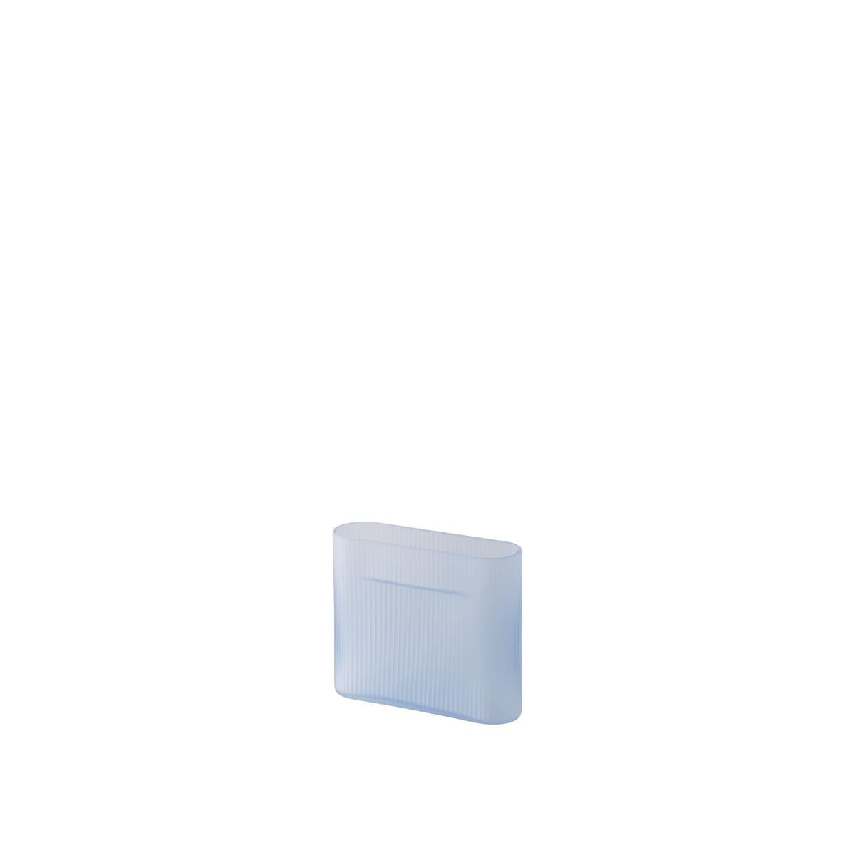 Muuto Ridge Vase Frosted Glass