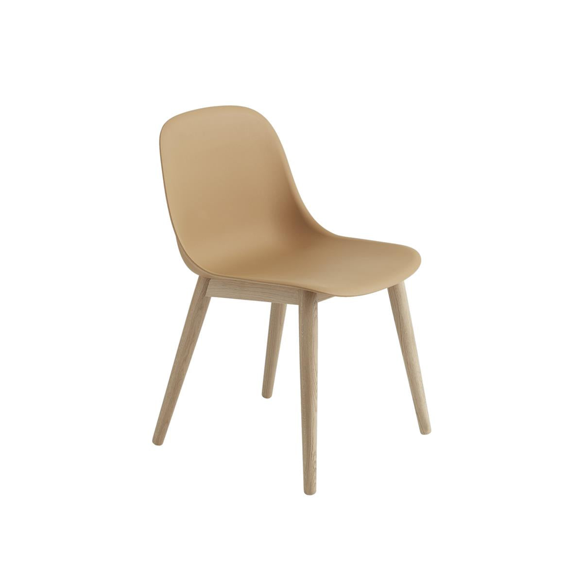 Fiber Side Chair / Wood Base