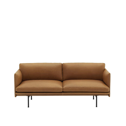 Outline Sofa / 2-seater - Black Base