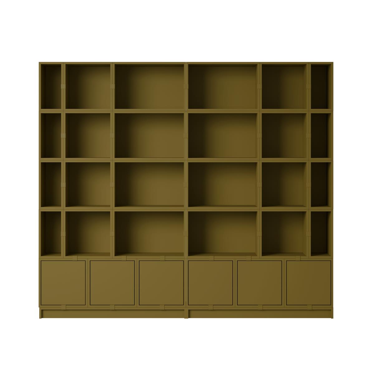 Stacked Storage System / Bookcase - Configuration 1