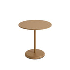 Linear Steel Café Table / Ø 70 h: 73 cm