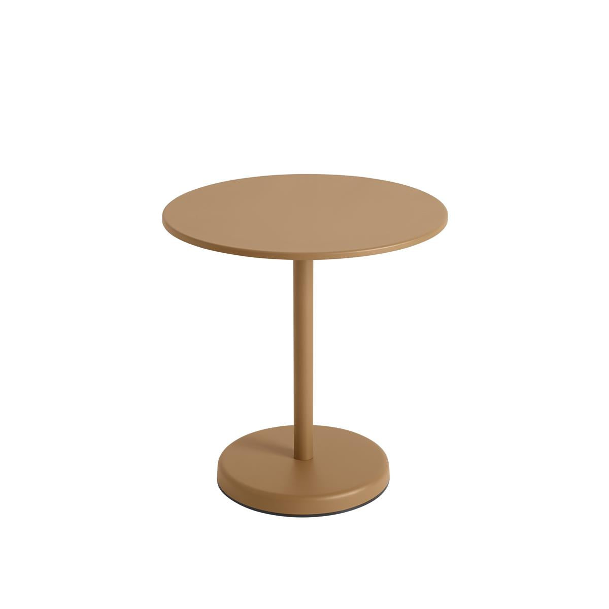 Linear Steel Café Table / Ø 70 h: 73 cm