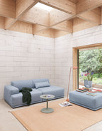 Connect Soft Modular Sofa / 2-Seater - Configuration 2 - Re-wool 128 ***