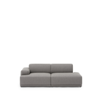 Connect Soft Modular Sofa / 2-Seater - Configuration 2 - Re-wool 128 ***