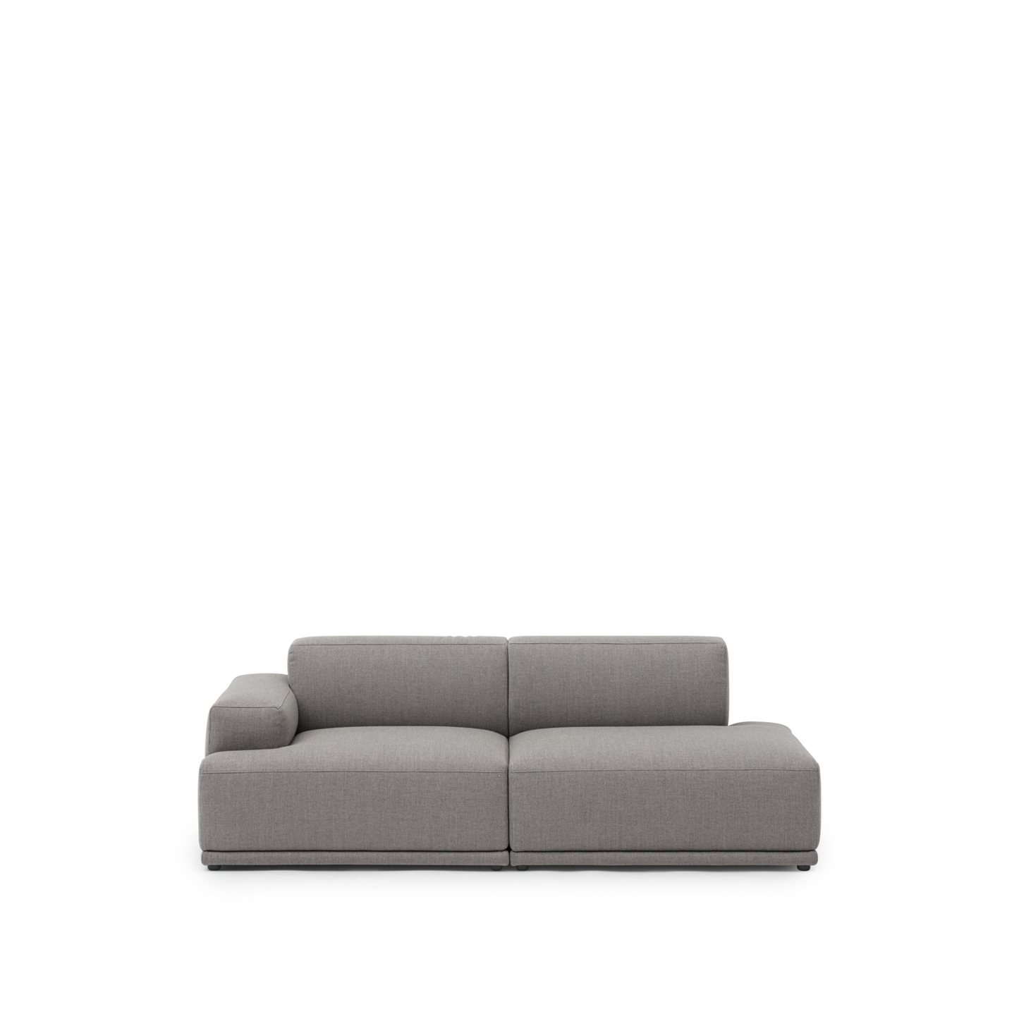 Connect Soft Modular Sofa / 2-Seater - Configuration 2 - Re-wool 128 ***