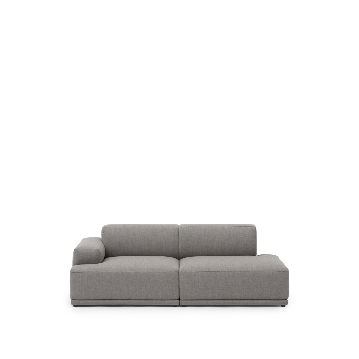 Connect Soft Modular Sofa / 2-Seater - Configuration 2 - Re-wool 128 ***