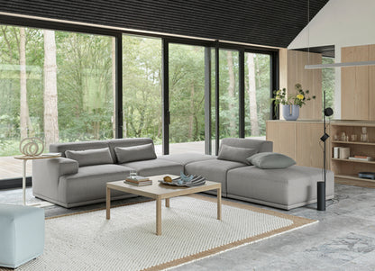 Connect Soft Modular Sofa / 2-Seater - Configuration 2 - Re-wool 128 ***