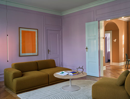 Connect Soft Modular Sofa / 2-Seater - Configuration 2 - Re-wool 128 ***