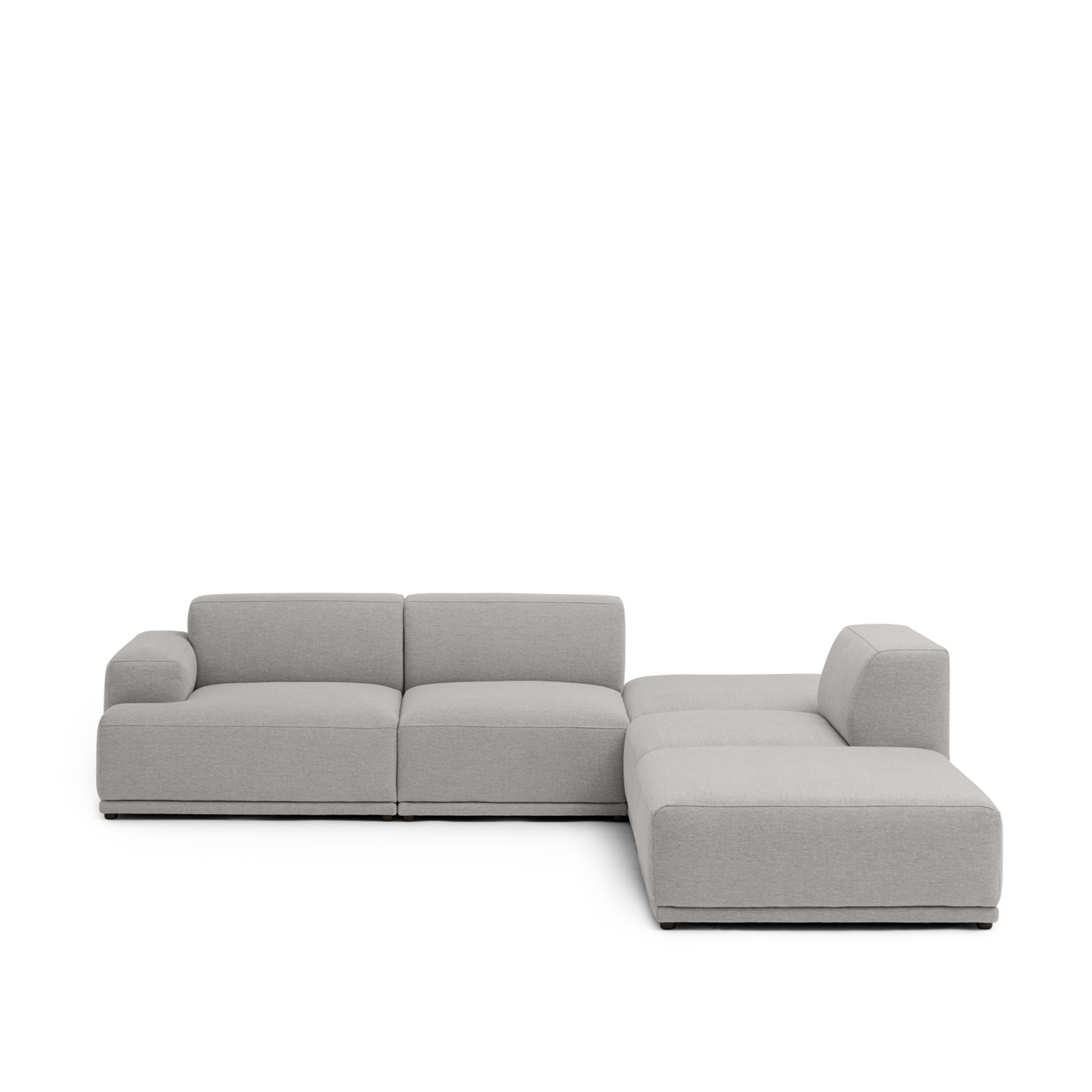Connect Soft Modular Sofa / Corner - Configuration 3 - Clay 12