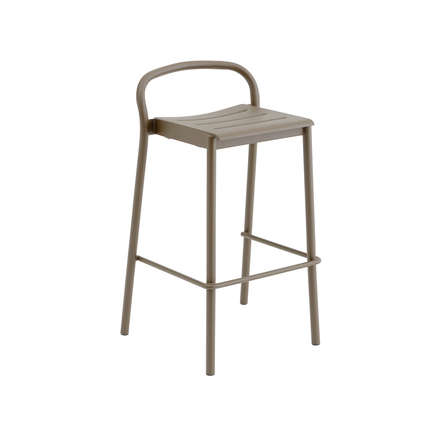 Linear Steel Bar Stool / 75 cm