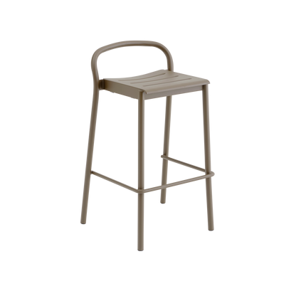 Linear Steel Bar Stool / 75 cm