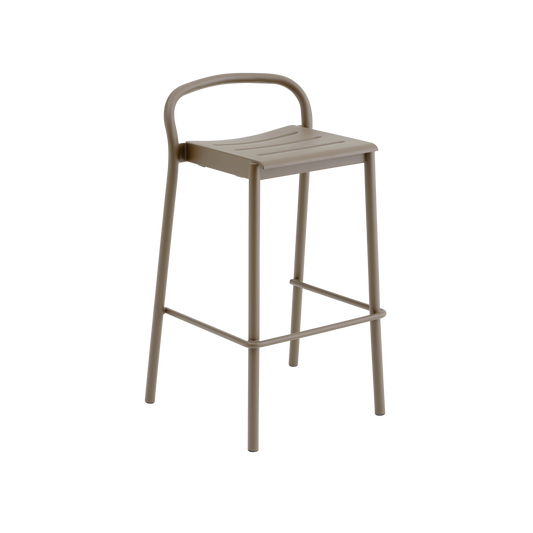 Linear Steel Bar Stool / 75 cm