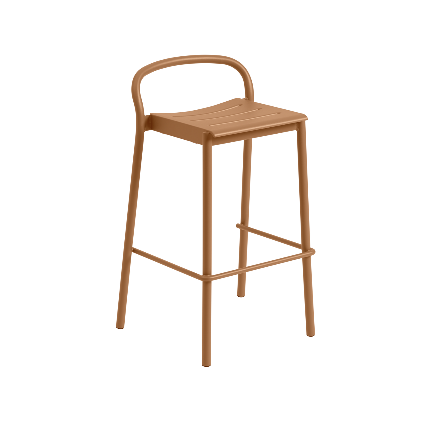 Linear Steel Bar Stool / 75 cm