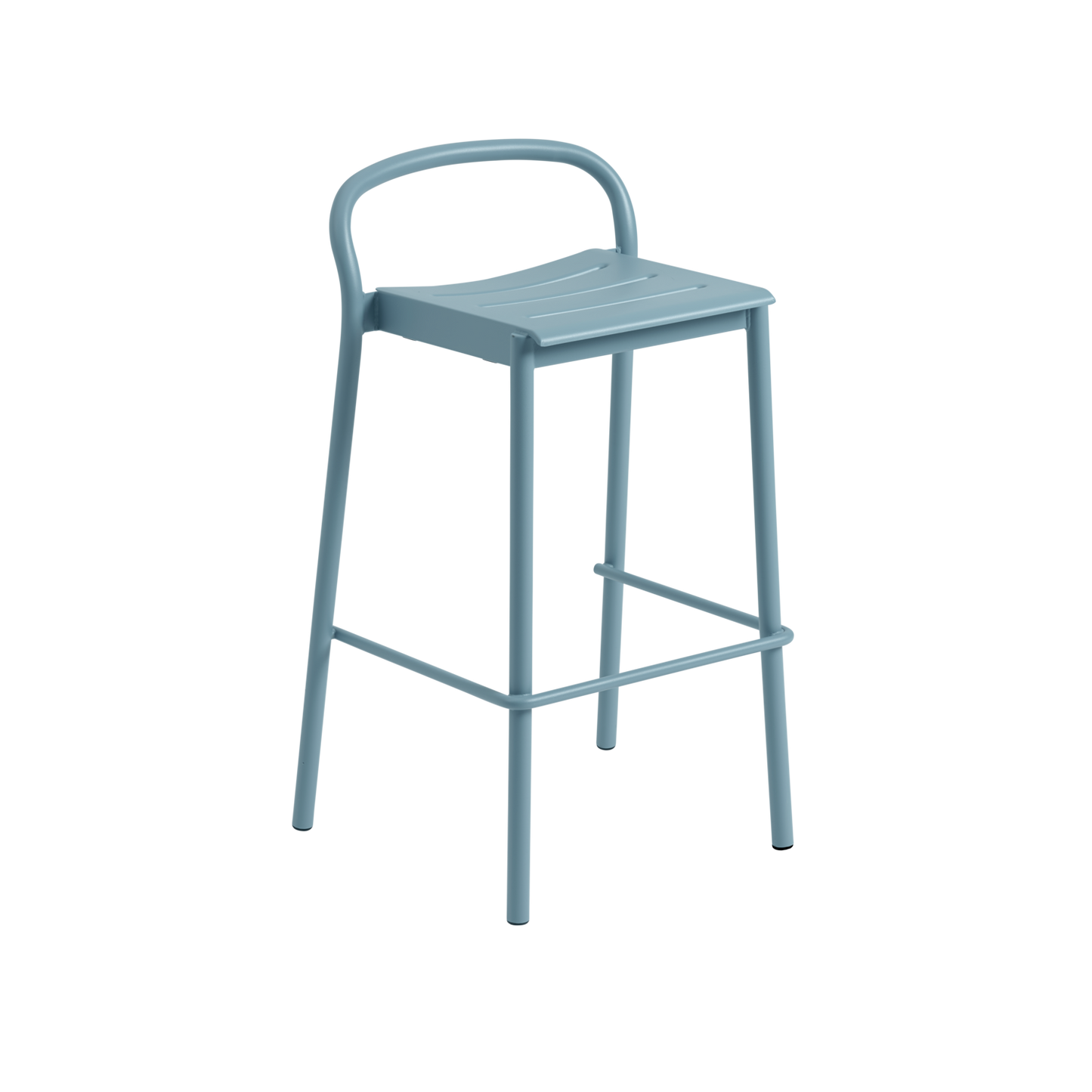 Linear Steel Bar Stool / 75 cm