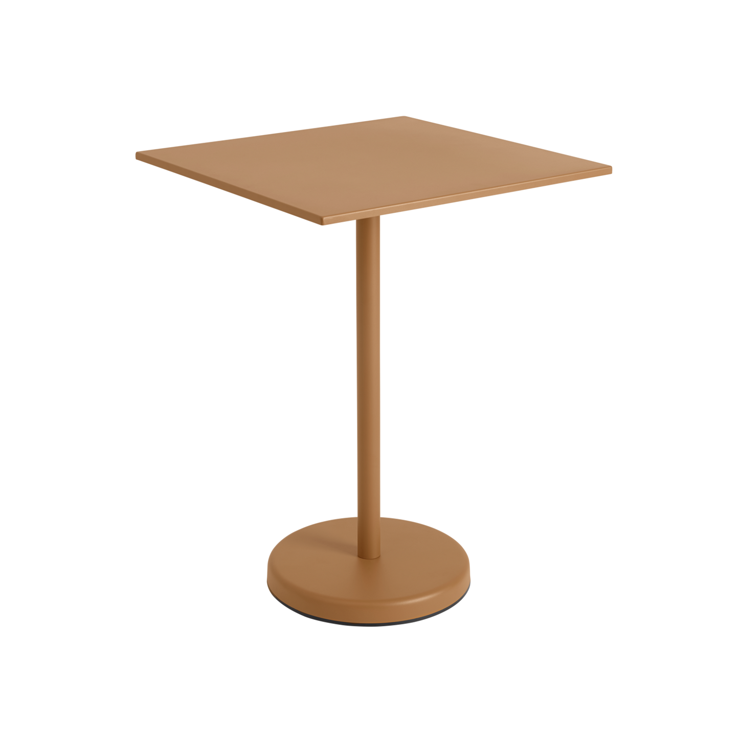 Linear Steel Café Table / 70 x 70 h: 95 cm