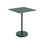 Linear Steel Café Table / 70 x 70 h: 95 cm