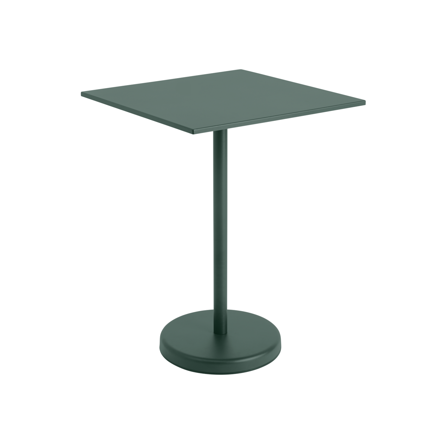 Linear Steel Café Table / 70 x 70 h: 95 cm