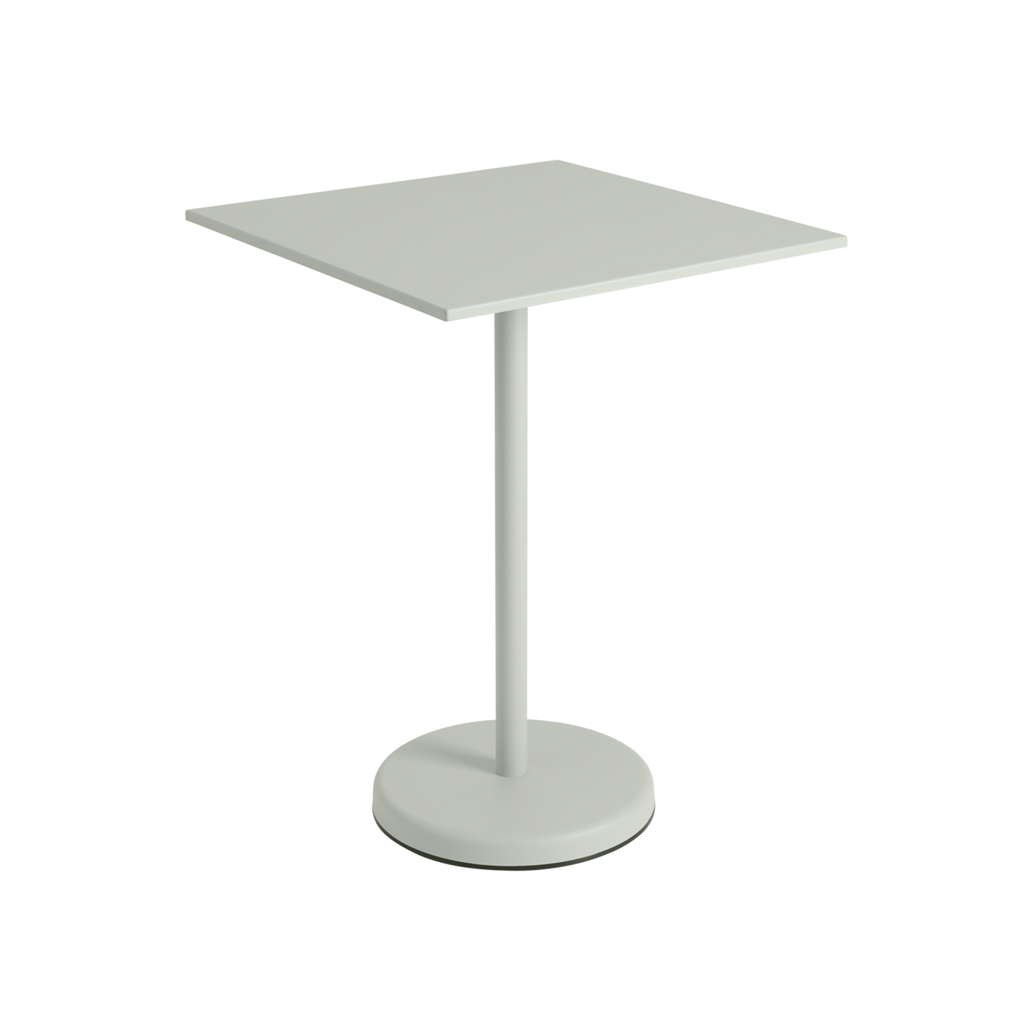 Linear Steel Café Table / 70 x 70 h: 95 cm