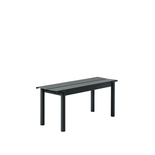 Linear Steel Bench / 110 X 34 CM