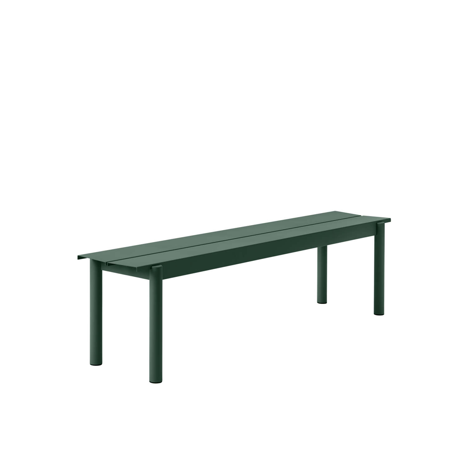 Linear Steel Bench / 170 X 34 CM